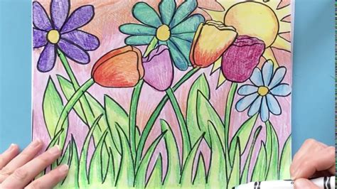 How to Draw Spring Flowers: A Symphony of Colors and Imagination